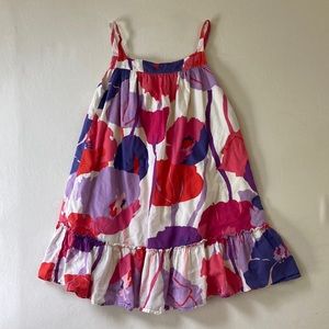 Gap lined floral Sun dress 6/7